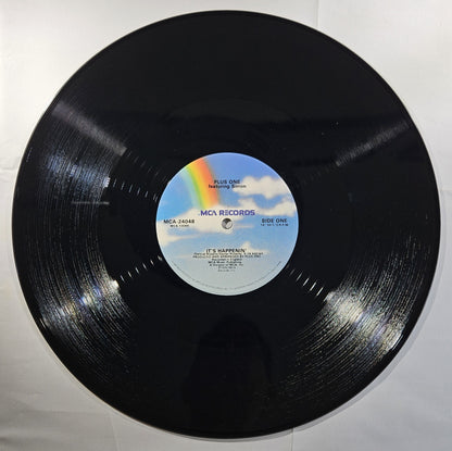 Plus One Featuring Sirron - It's Happenin' [1990 Promo] [Used Vinyl Record 12" Single]