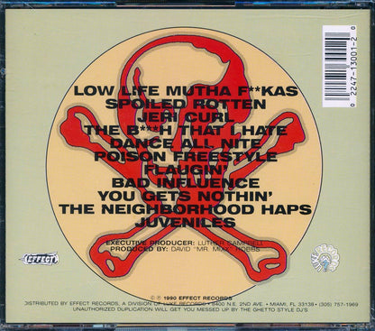 Poison Clan - 2 Low Life Muthas [1990 New CD]