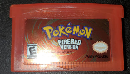 Pokemon FireRed GBA Video Game Cartridge Game Boy Advance 2004