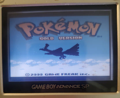 Pokemon Gold GBC Video Game Cartidge Game Boy Color 2000