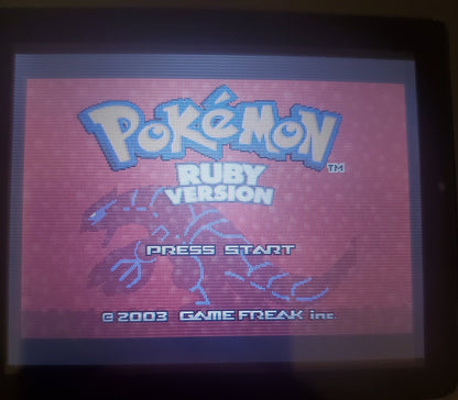 Pokemon Ruby GBA Video Game Cartridge Game Boy Advance 2003