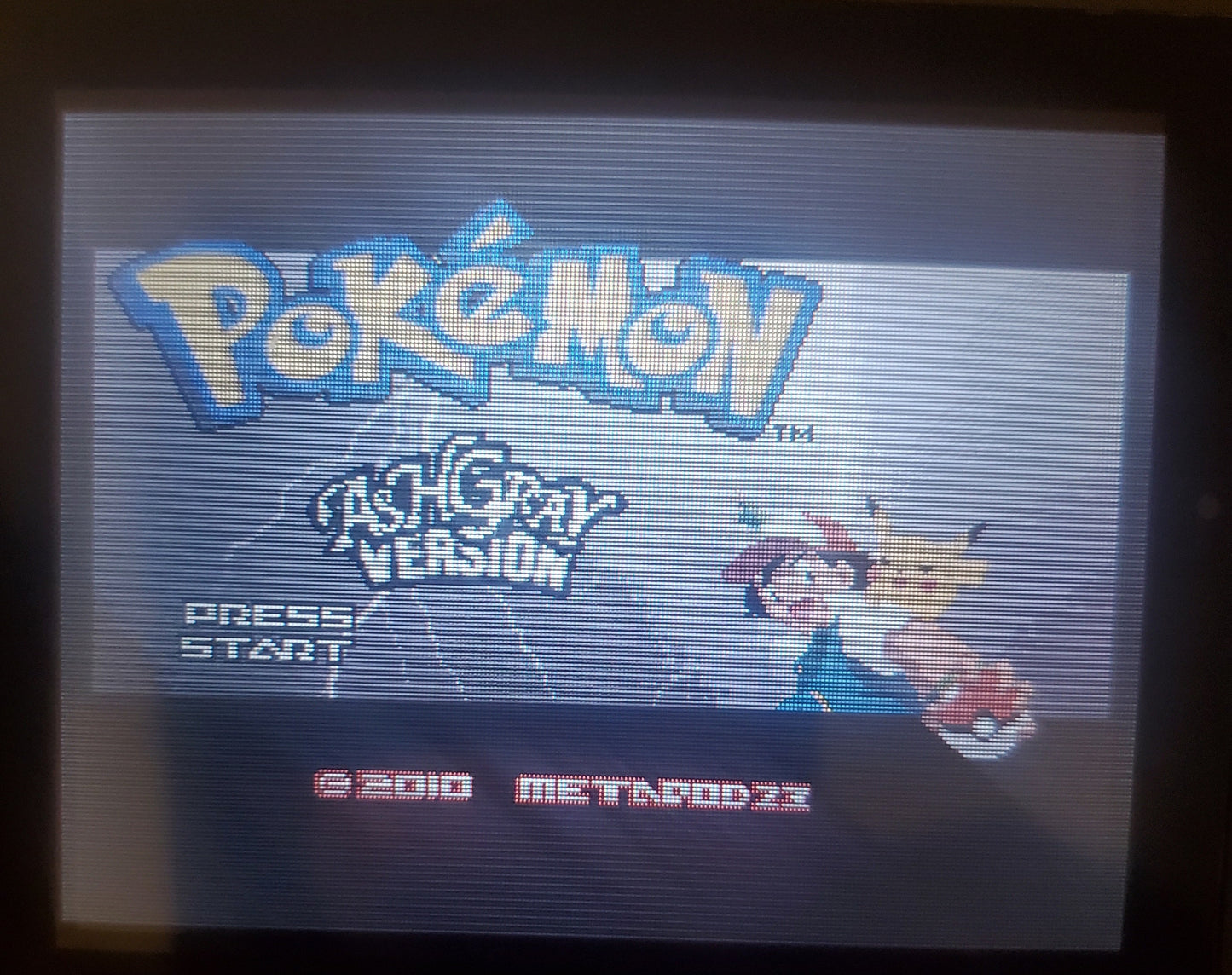 Pokemon AshGray GBA ROM Hack Video Game Custom Gameboy Advance