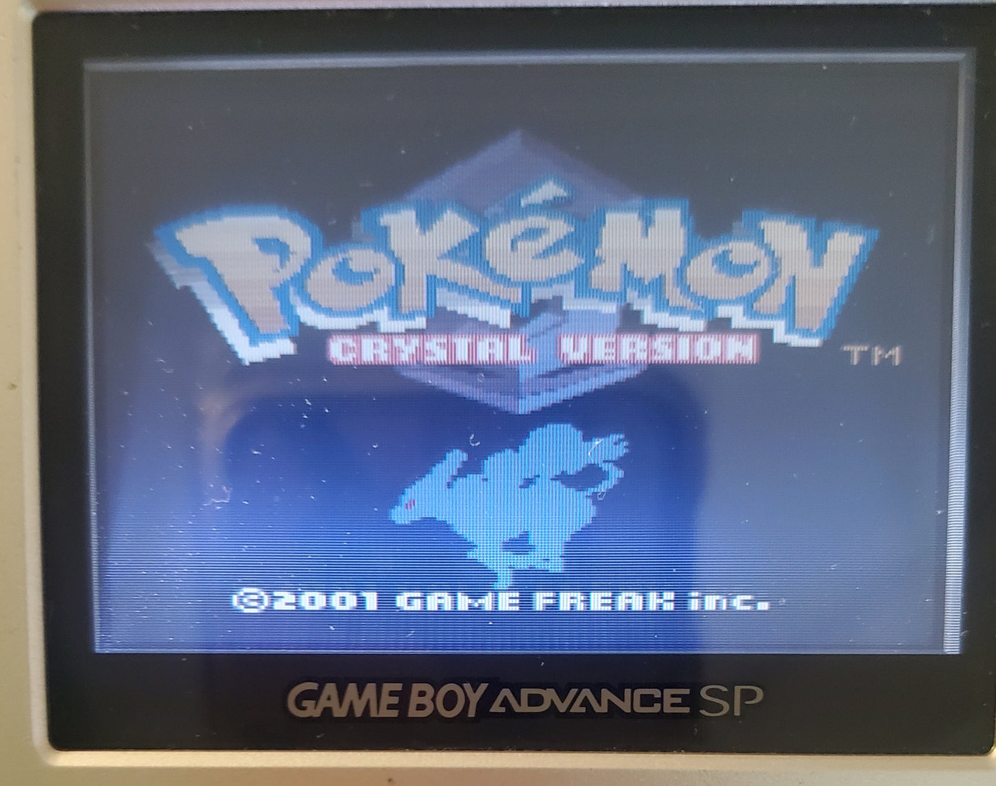 Pokemon Crystal GBC Gameboy Color Video Game Cartridge 2001
