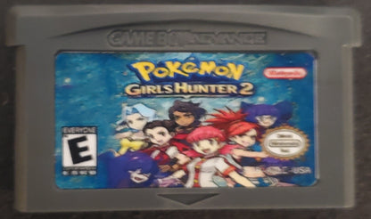 Pokemon Girls Hunter 2 GBA Pokemon ROM Hack Video Game Boy Advance