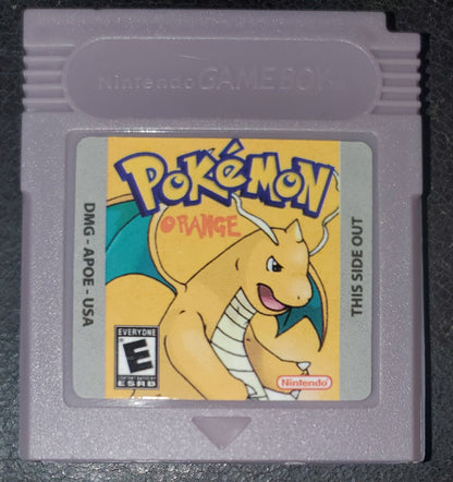GBC Pokemon ROM Hack Video Game Cartridge Game Boy Color