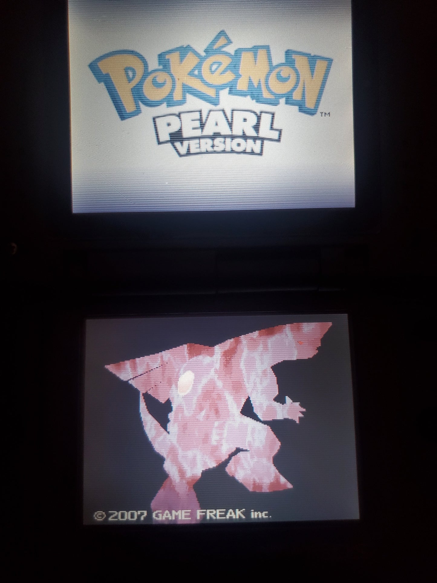 Pokemon Pearl NDS Video Game Cartridge Nintendo DS 2007