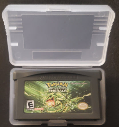 Pokemon Recharged Emerald GBA Pokemon ROM Hack Video Game Boy Advance