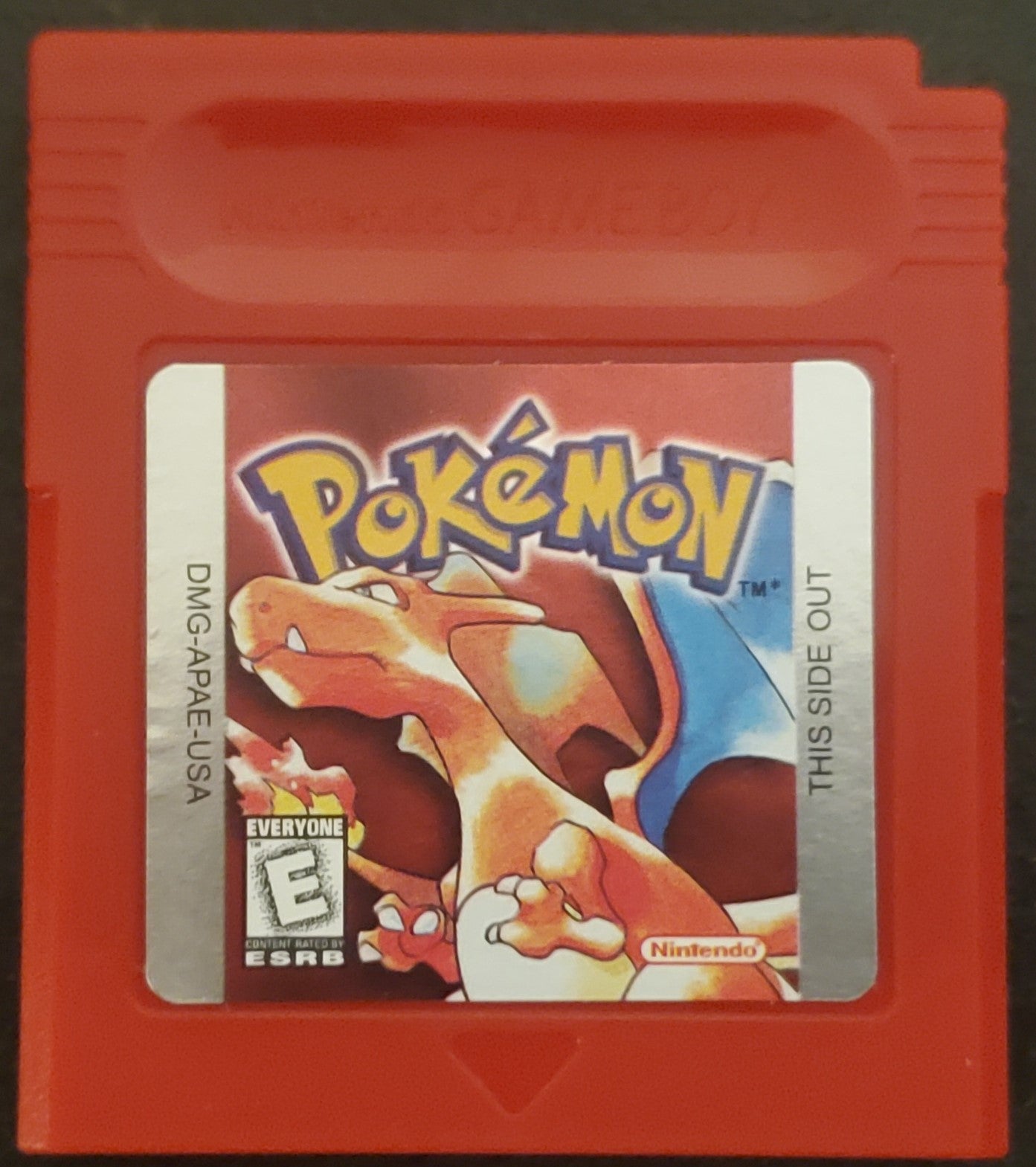 Pokemon Red GB Video Game Cartidge Game Boy 1998