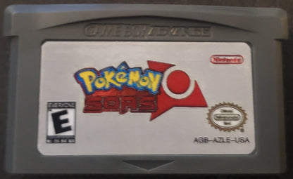 Pokemon SORS GBA Pokemon ROM Hack Video Game Boy Advance