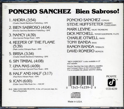 Poncho Sanchez - Bien Sabroso! [1984 New CD]