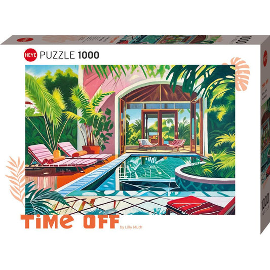 Pool Position Time Off 1000 Piece Jigsaw Puzzle Heye