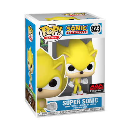 Sonic the Hedgehog Super Sonic Funko Pop! Vinyl Figure #923 - AAA Anime Exclusive