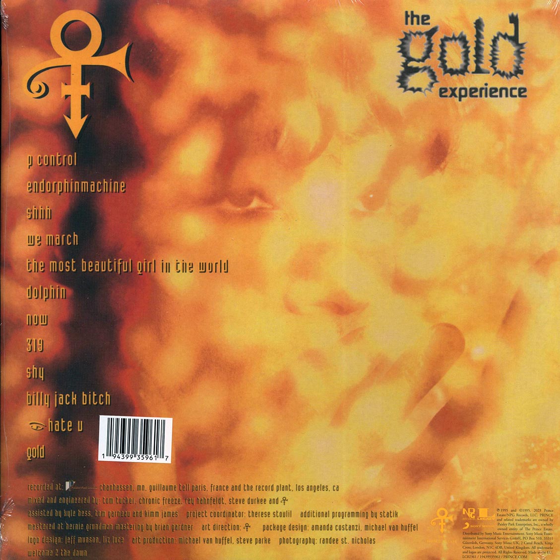 Prince - The Gold Experience [2023 Reissue] [New Double Vinyl Record LP]