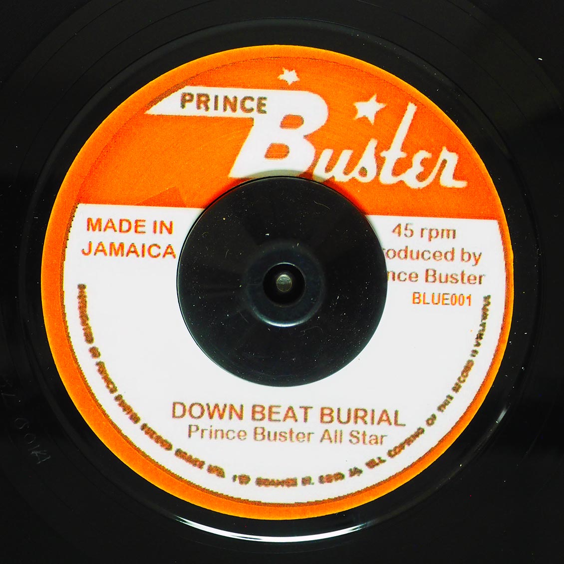 Prince Buster All Starts - Down Beat Burial [2021 Reissue] [New Vinyl Record 7" Single]