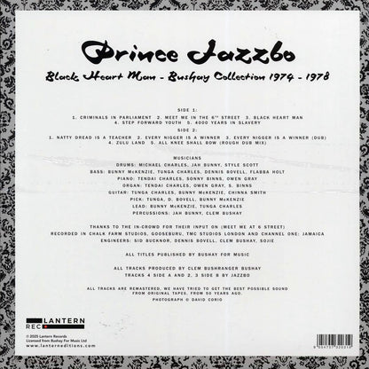 Prince Jazzbo - Black Heart Man [2025 Record Store Day Limited Compilation] [New Vinyl Record LP]