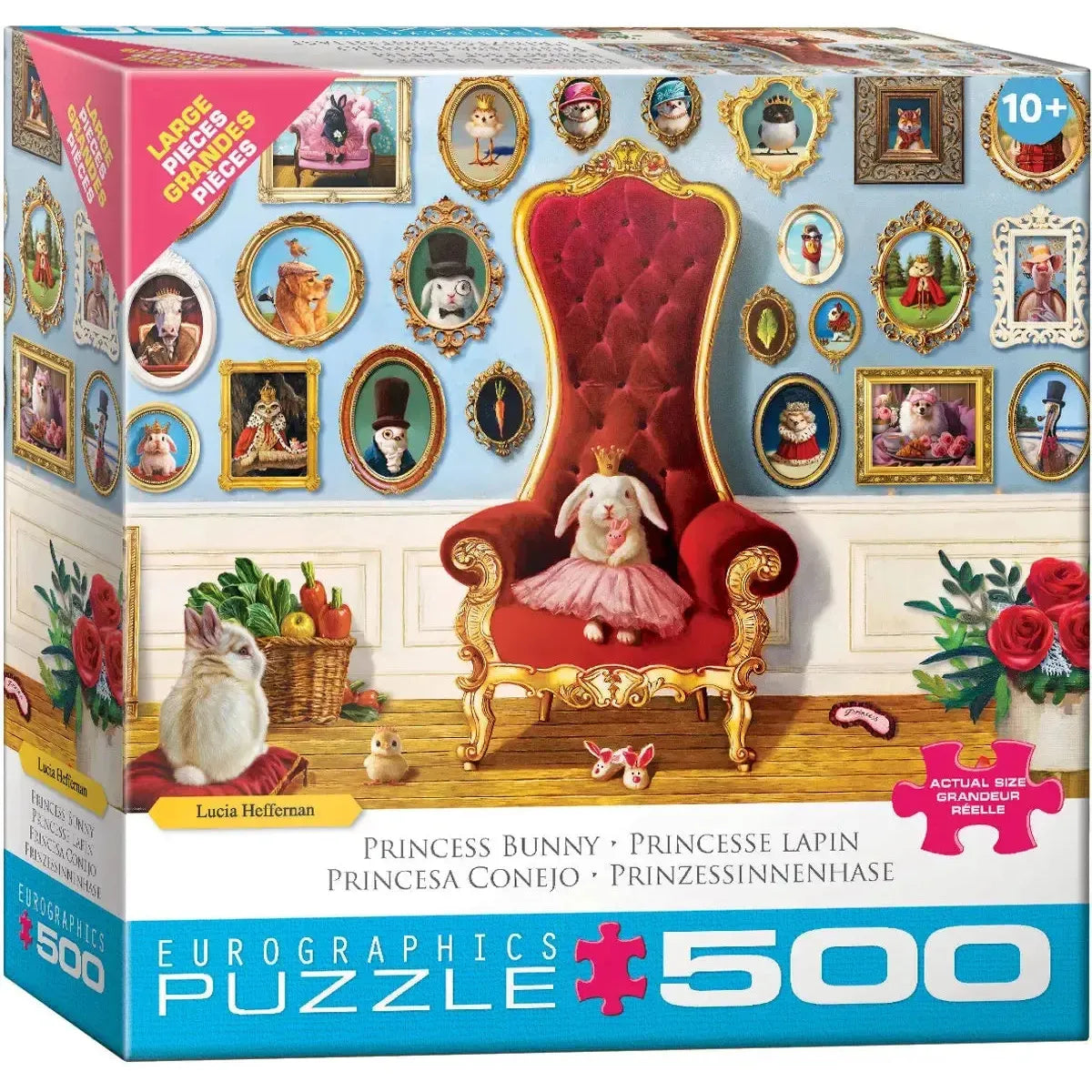 Princess Bunny 500 Piece Jigsaw Puzzle Eurographics