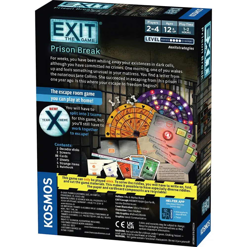 Prison Break - Exit the Escape Room Game - Kosmos