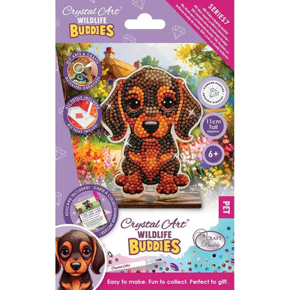 Puppy Pet Crystal Art Buddies Kit Craft Buddy