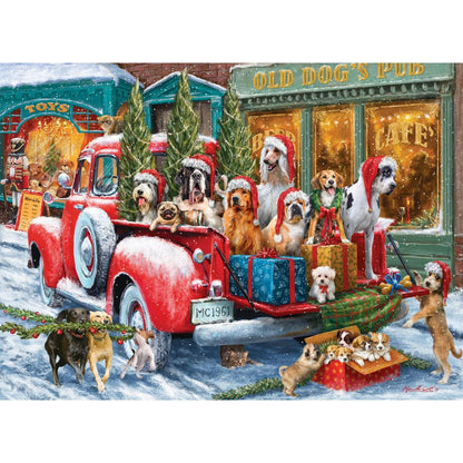 Puppy Presents 1000 Piece Jigsaw Puzzle Eurographics