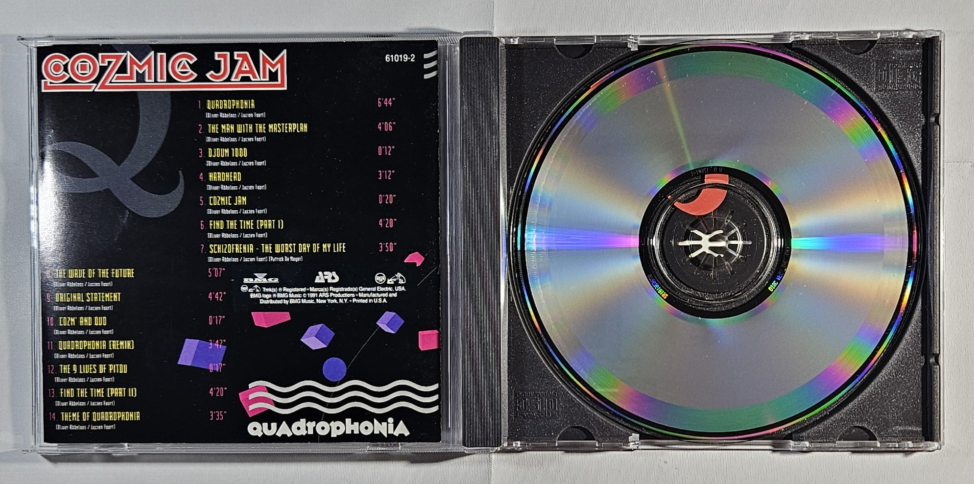 Quadrophonia - Cozmic Jam [1991 Used CD]