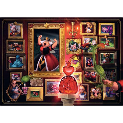 Queen of Hearts "Disney Villainous" 1000 Piece Jigsaw Puzzle Ravensburger
