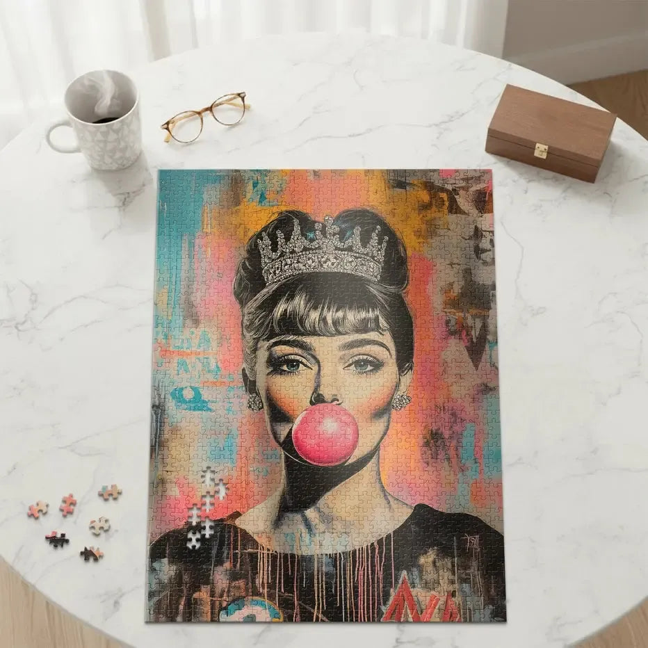 Queen of Pop 1000 Piece Jigsaw Puzzle Final Piece