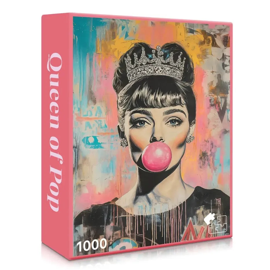 Queen of Pop 1000 Piece Jigsaw Puzzle Final Piece