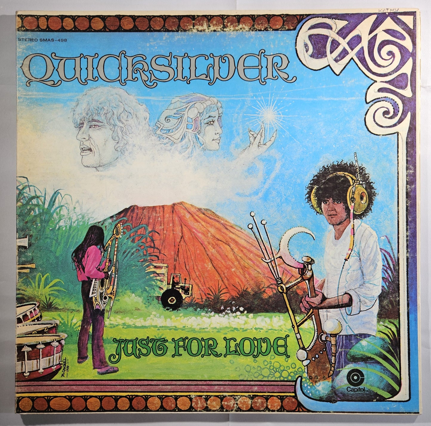 Quicksilver Messenger Service - Just for Love [1973 Used Vinyl Record LP]