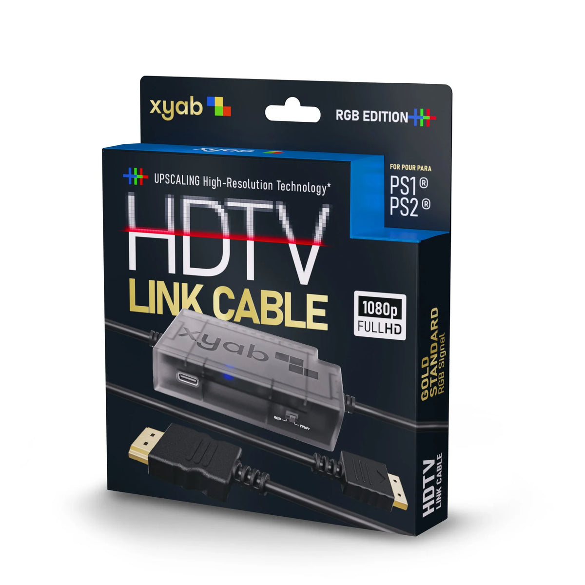 RGB+ HD Link Cable V2 For PSOne® / PS1® / PS2®