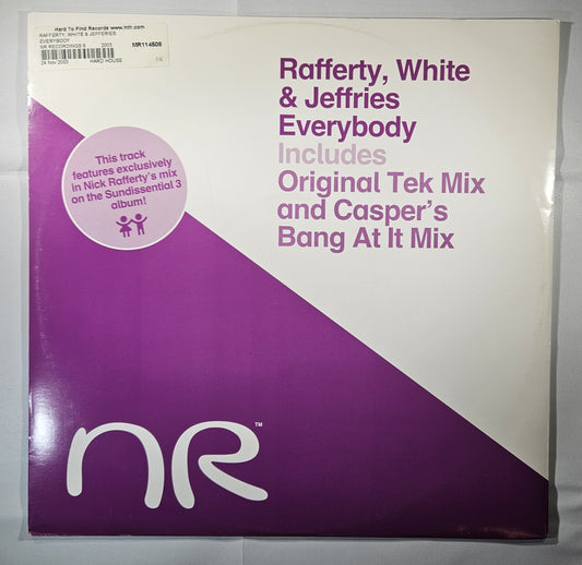 Rafferty, White & Jeffries - Everybody [2003 Used Vinyl Record 12" Single]