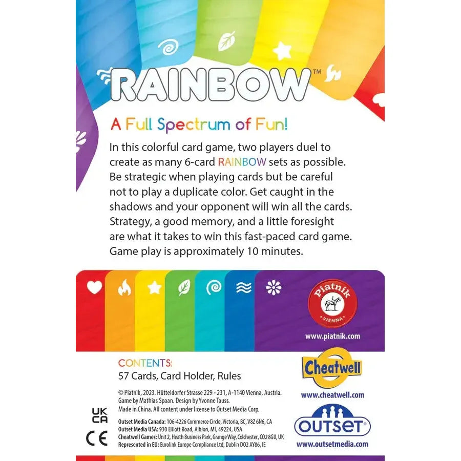 Rainbow - A Full Spectrum Strategic Card Game - Outset