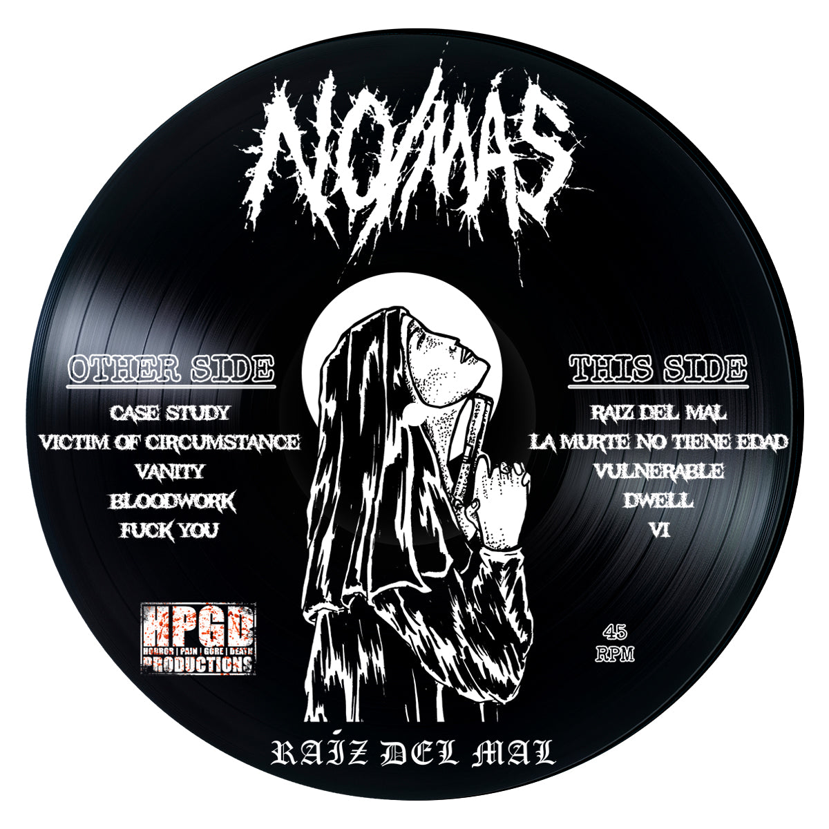 NO/MÁS - Raíz Del Mal LP (Picture Disc) LTD To 100 [New]