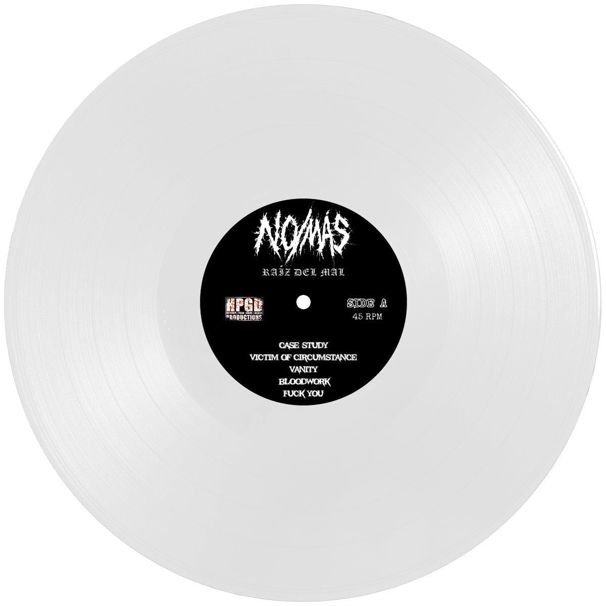 NO/MÁS - Raíz Del Mal LP (White) LTD To 100 [New]