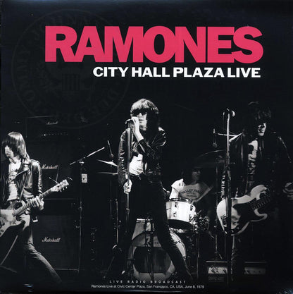 Ramones - City Hall Plaza Live [2023 Unofficial 180G] [New Vinyl Record LP]