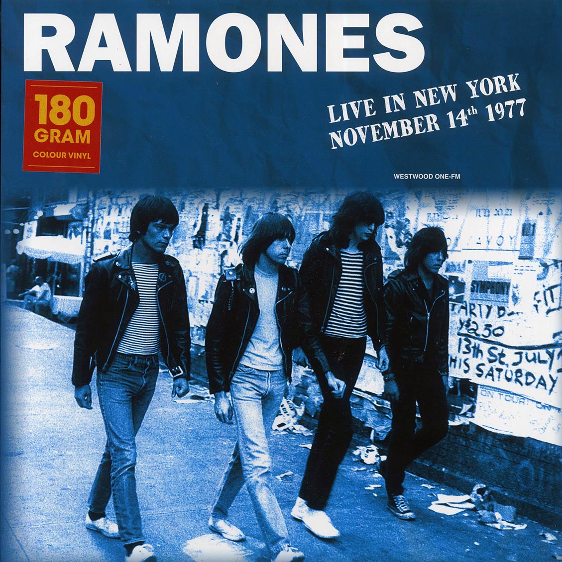 Ramones - Live in New York [2017 Unofficial Orange 180G] [New Vinyl Record LP]