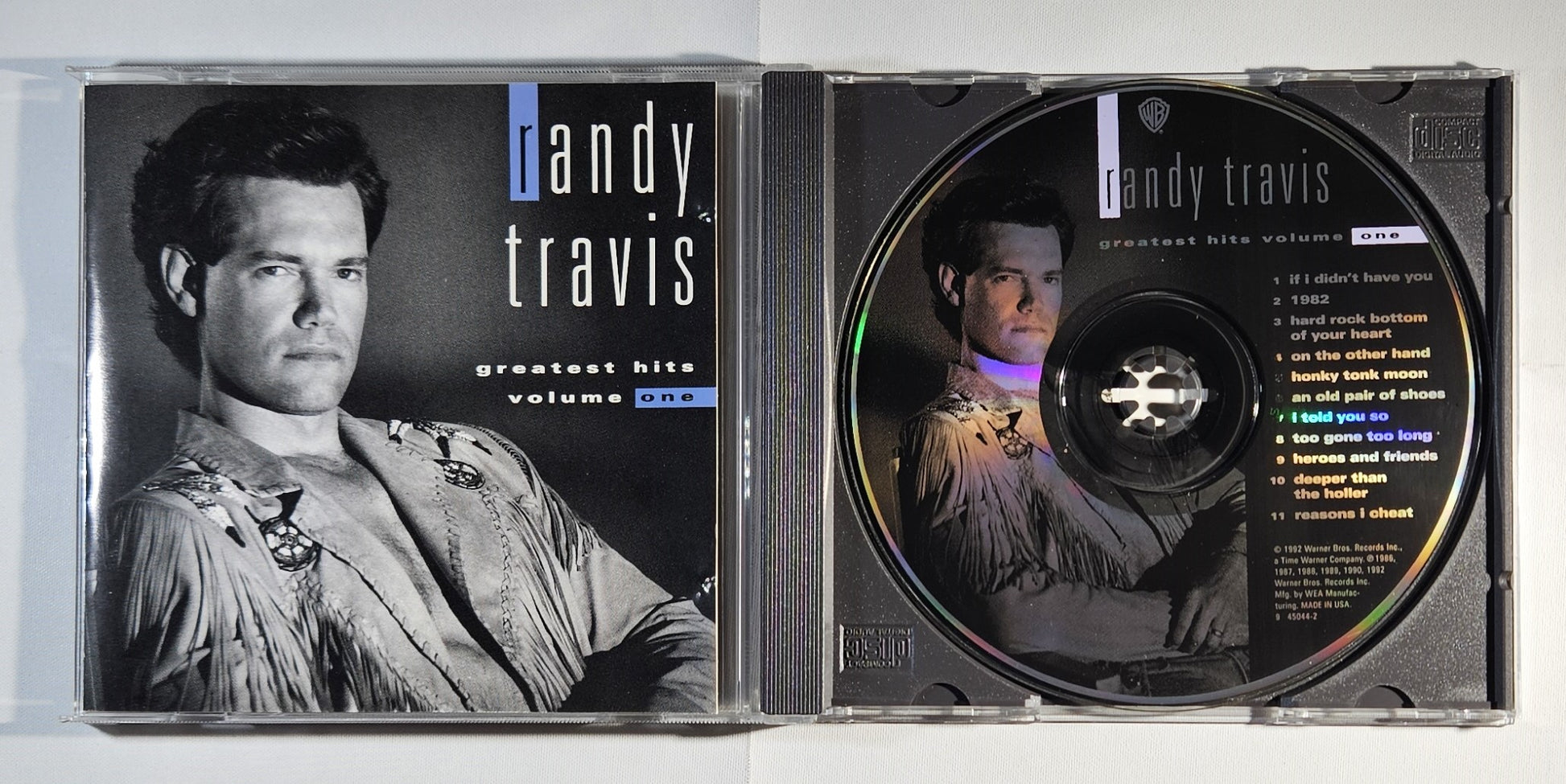 Randy Travis - Greatest Hits Volume One [1992 Compilation] [Used CD] [B]