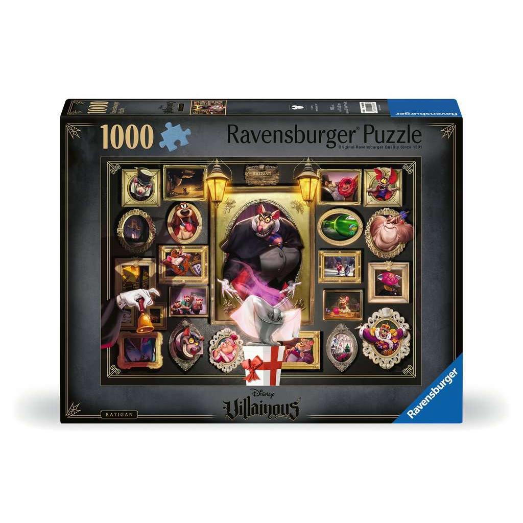 Ratigan "Disney Villainous" 1000 Piece Jigsaw Puzzle Ravensburger
