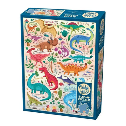 Rawr! 500 Piece Jigsaw Puzzle Cobble Hill