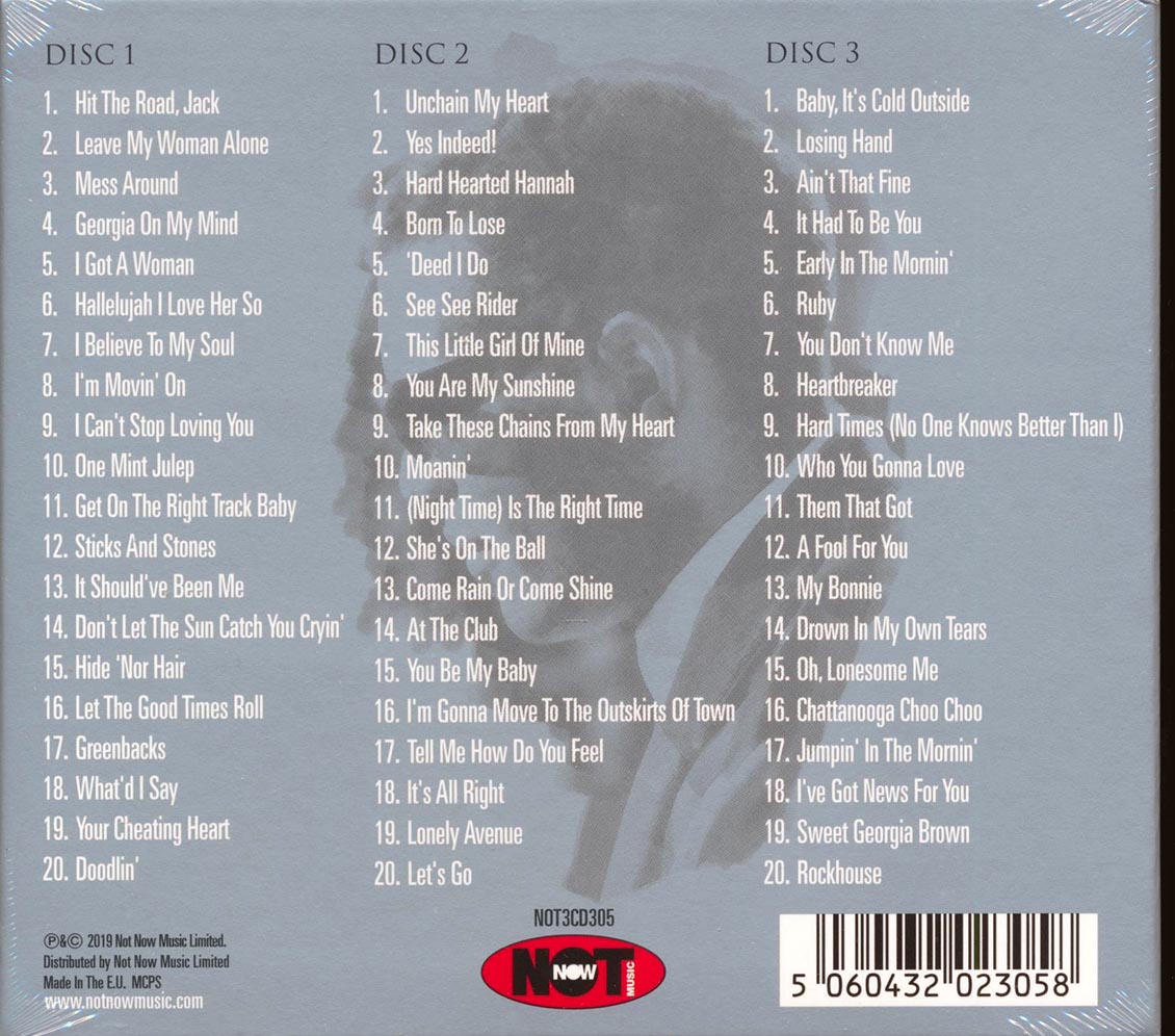 Ray Charles - The Platinum Collection [2019 Compilation] [New Triple CD]