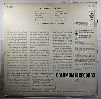Ray Conniff - 'S Wonderful! [1956 Hollywood Pressing Mono] [Used Vinyl Record LP]
