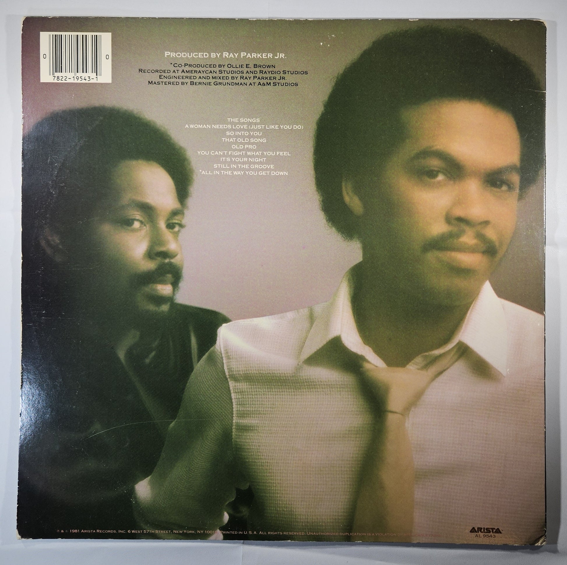 Ray Parker Jr. & Raydio - A Woman Needs Love [1981 Used Vinyl Record LP] [B]