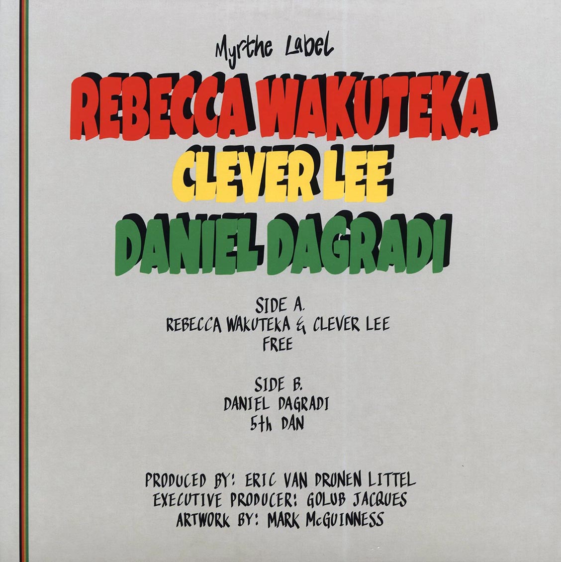Rebecca Wakuteka, Clever Lee - Free / Daniel Dagradi - 5th Dan [2019 45RPM] [New Vinyl Record 12" Single]