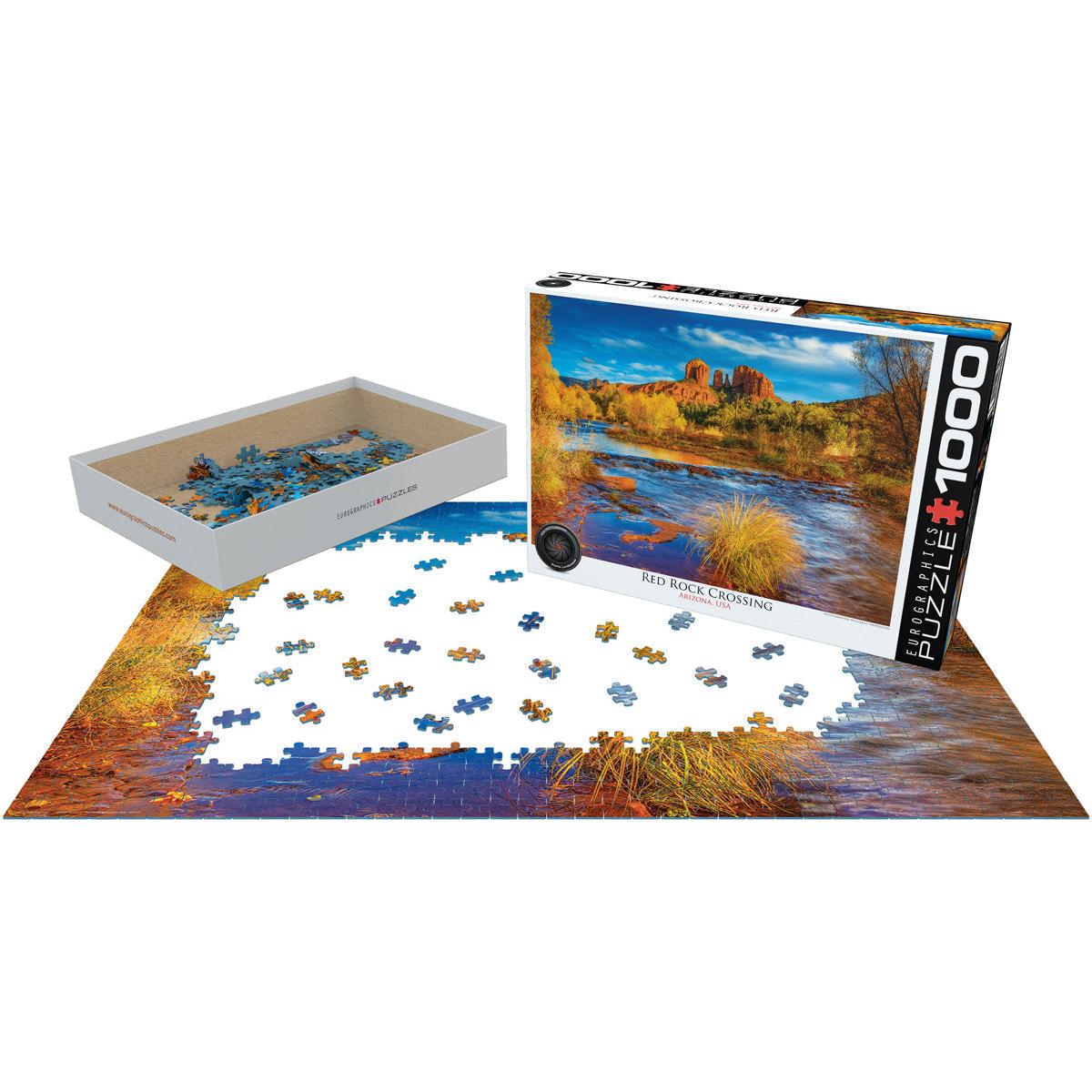 Red Rock Crossing Sedona Arizona 1000 Piece Jigsaw Puzzle Eurographics