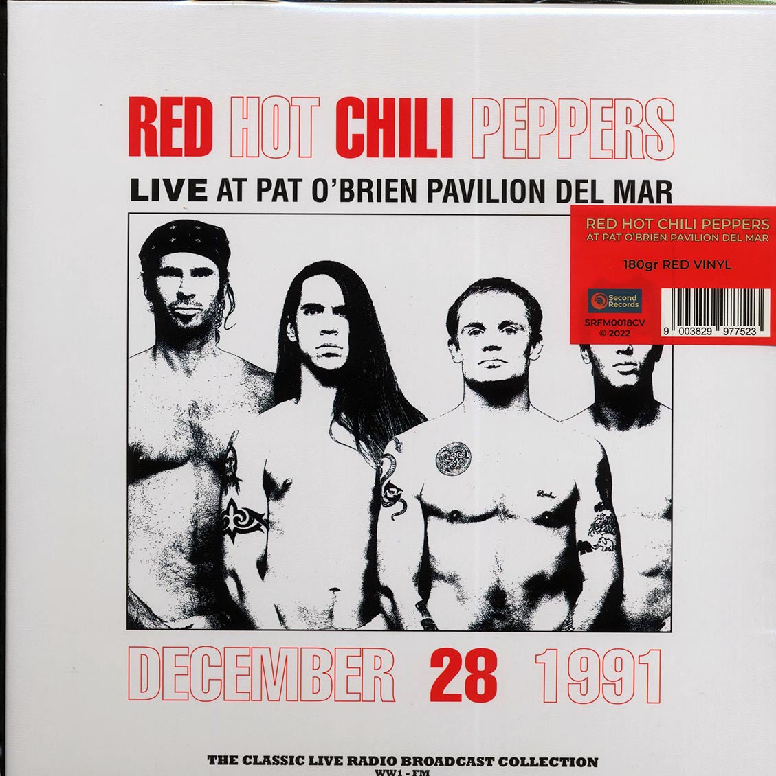 Red Hot Chili Peppers - Live at Pat O'Brien Pavilion Del Mar [2022 Unofficial Red 180g] [New Vinyl Record LP]