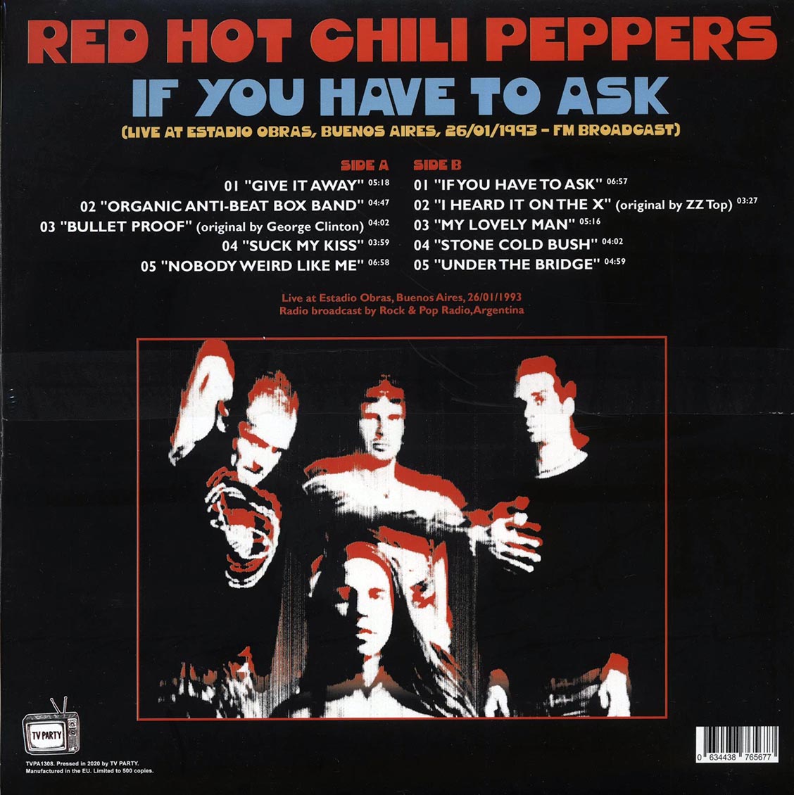 Red Hot Chili Peppers - If You Have to Ask [2020 Unofficial Limited] [New Vinyl Record LP]