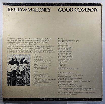 Reilly & Maloney - Good Company [1979 Used Vinyl Record LP]