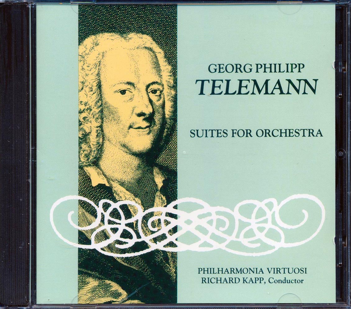 Richard Kapp - Telemann: Suites for Orchestra [1991 New CD]