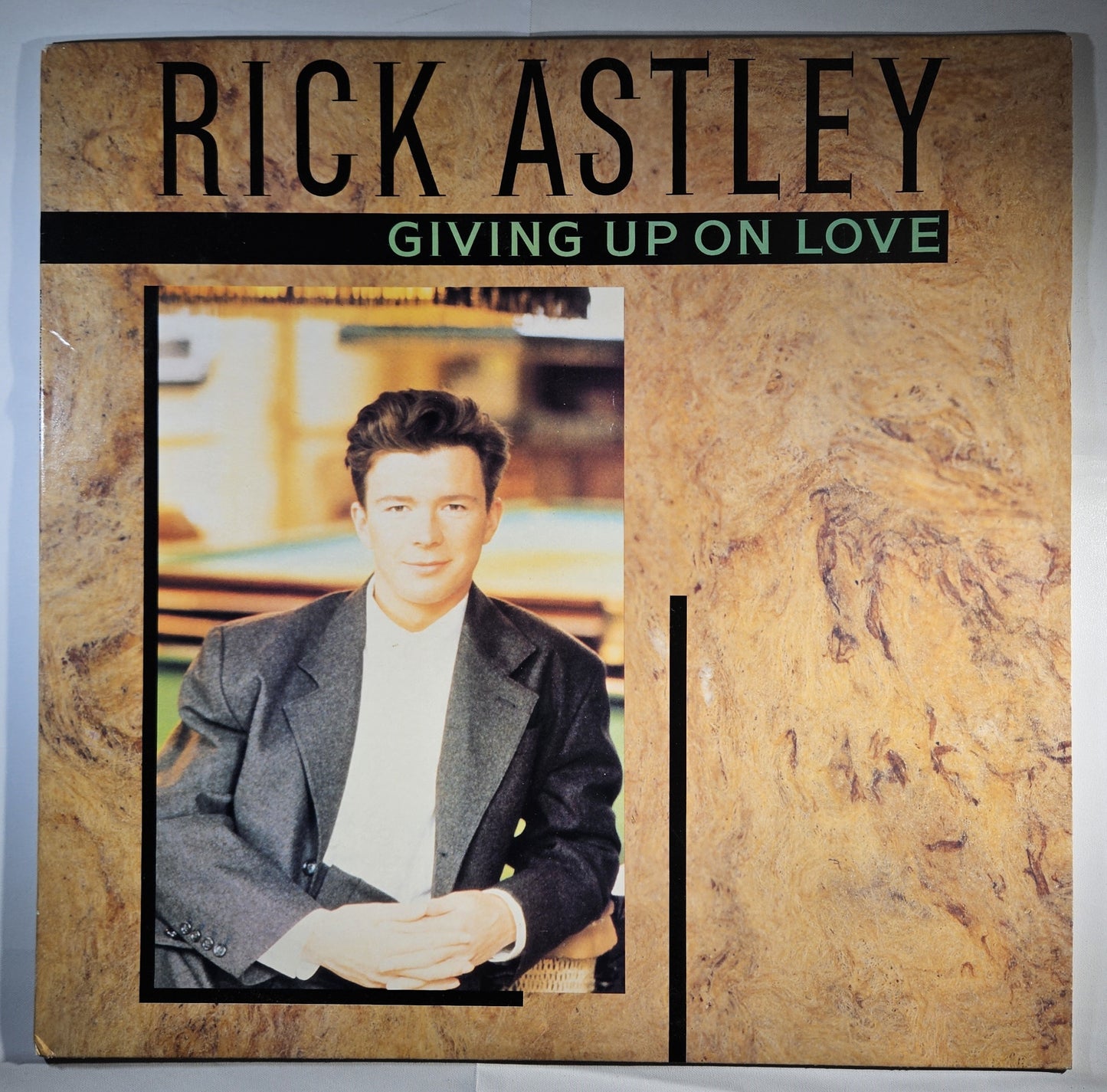 Rick Astley - Giving Up on Love [1989 Promo] [Used Vinyl Record 12" Single]