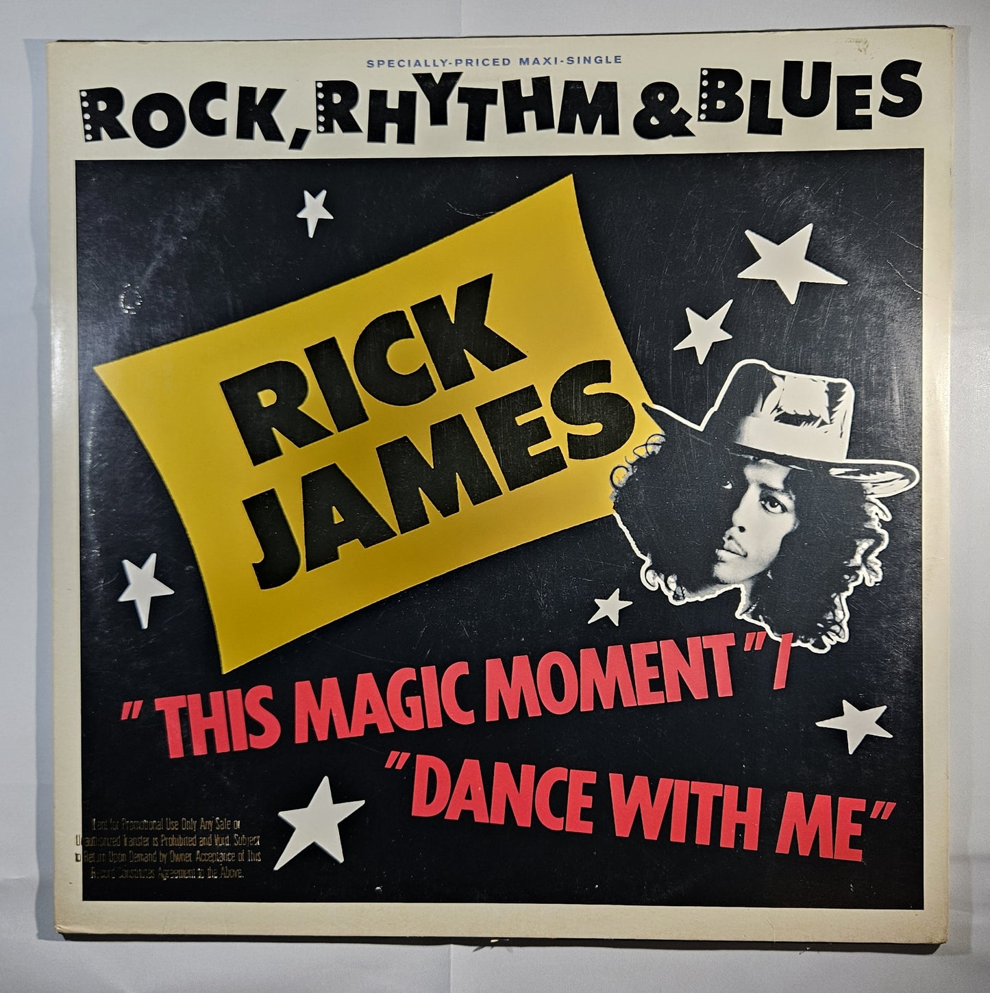 Rick James - This Magic Moment / Dance With Me [1989 Promo] [Used Vinyl Record 12" Single]