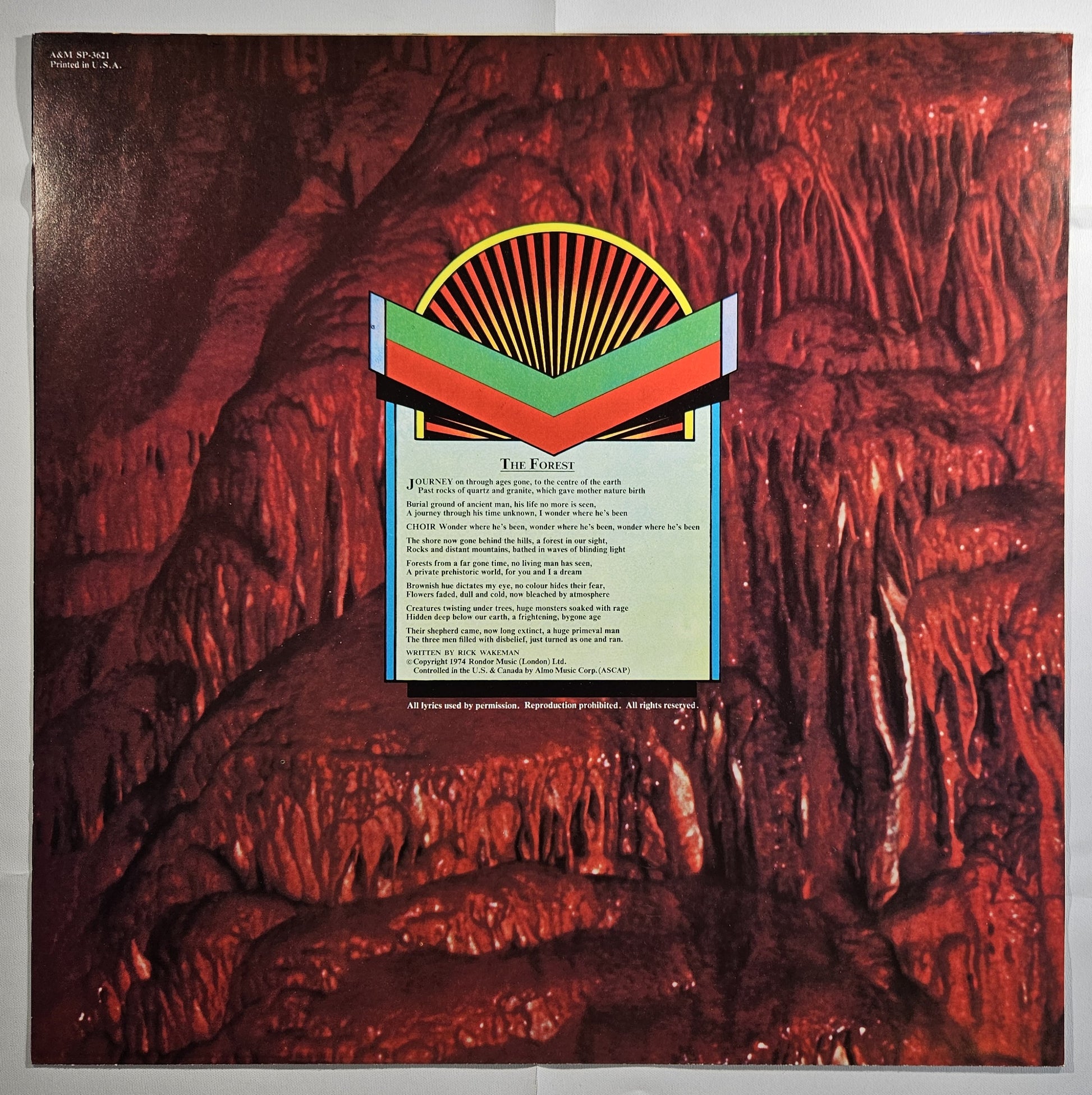 Rick Wakeman - Journey to the Centre of the Earth [1974 Monarch Pressing] [Used Vinyl Record LP] [B]